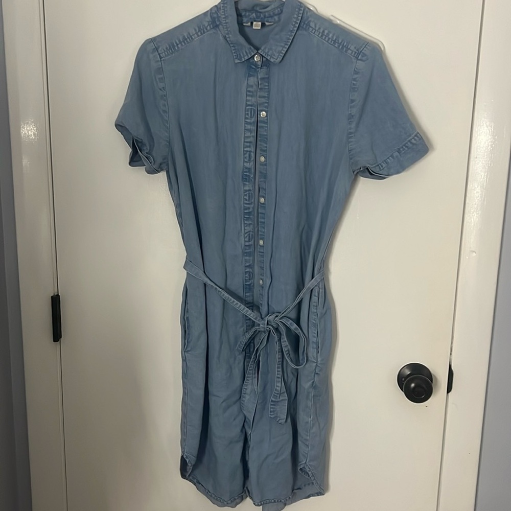 Light weight denim dress